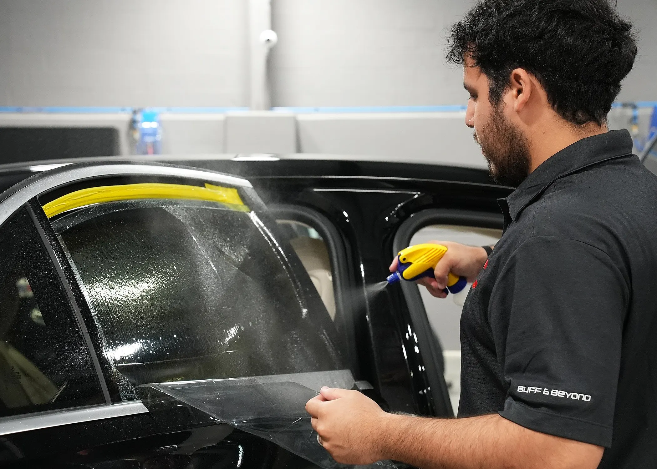 Window tinting at Buff & Beyond
